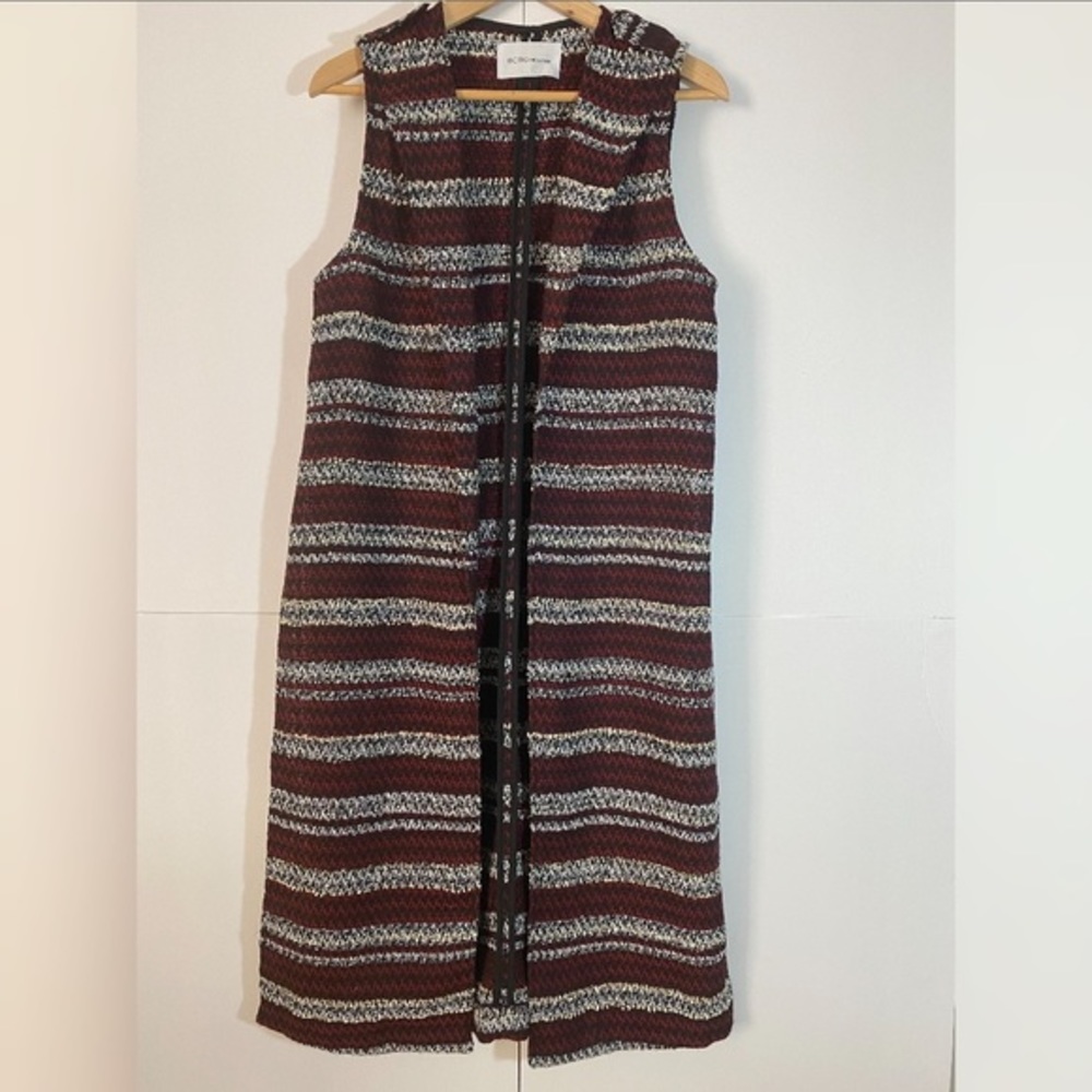 Bcbgeneration Patterned Side-Slit Vest - image 1